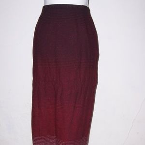 Michele Women's Ombre' Maxi Skirt Fringe Sz 6